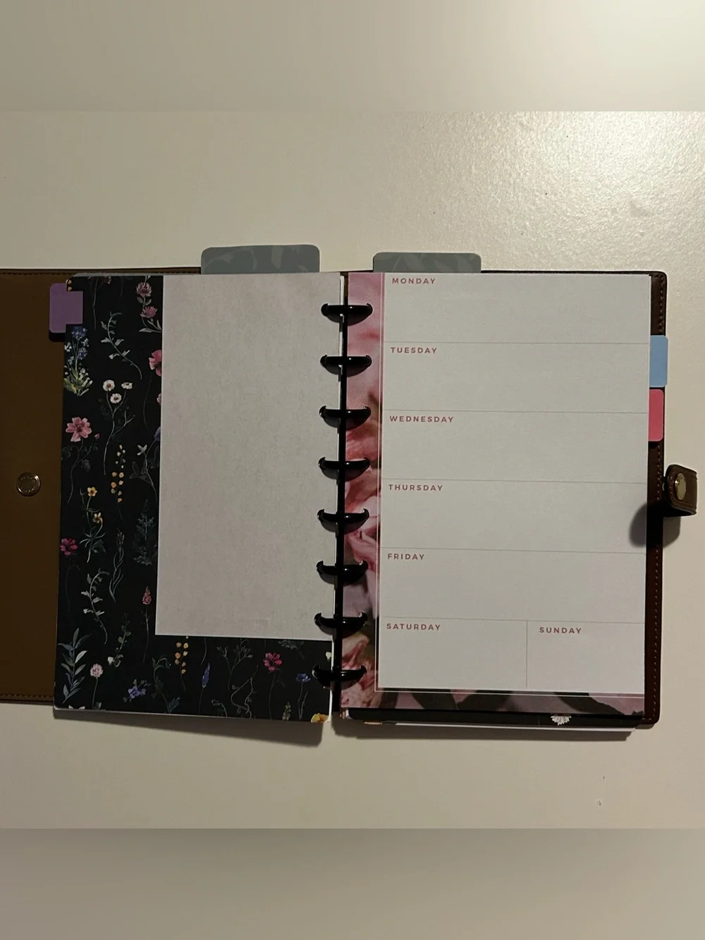 Planner / Agenda insert for Coach notebook cover